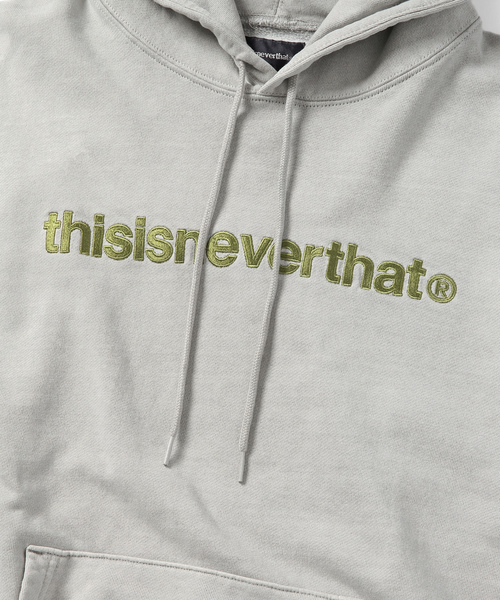 thisisneverthat グレー Mサイズ パーカー正規品 thisisneverthat パーカー グレー Mサイズ