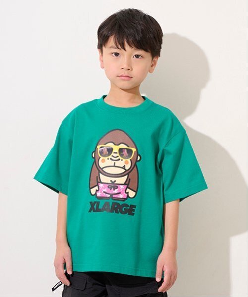 XLARGE KIDS（エクストララージ キッズ） tシャツ サングラスファニー