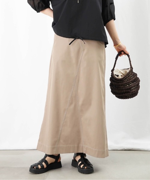 LADY LUCK LUCA スカート LC/LLL 配色ステッチリメイク風