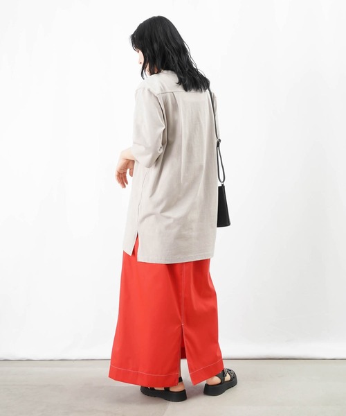 LADY LUCK LUCA スカート LC/LLL 配色ステッチリメイク風