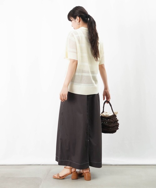 スカート Luca stitch tops ANDMARY】Luca stitch tops