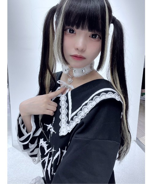NOVESSEL tシャツ 「AOSPACE」レイヤードボーダーロングスリーブT