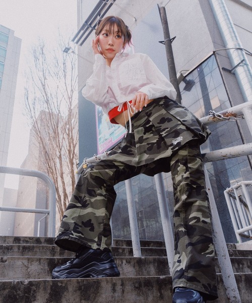 repipi armario（レピピアルマリオ） パンツ 「HOnOKAコラボ」カーゴ