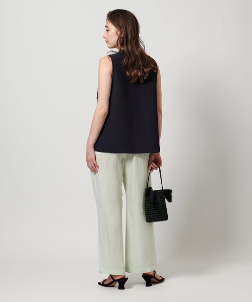 UNITED ARROWS ベスト ジレ フラワー チュール ニットベスト