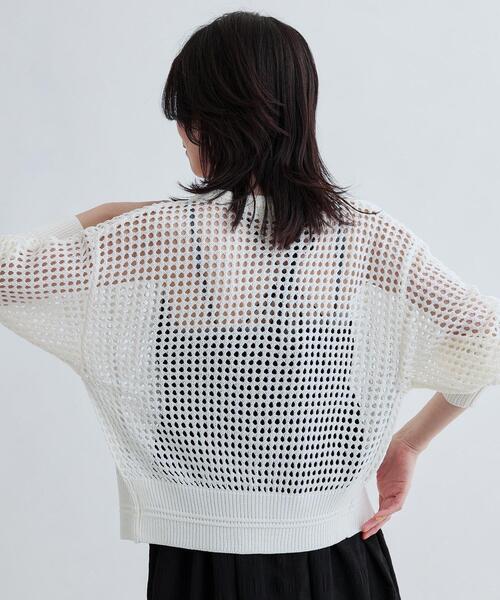 「GALLEST」 ニットカーディガン 38 ナチュラル レディース_画像5