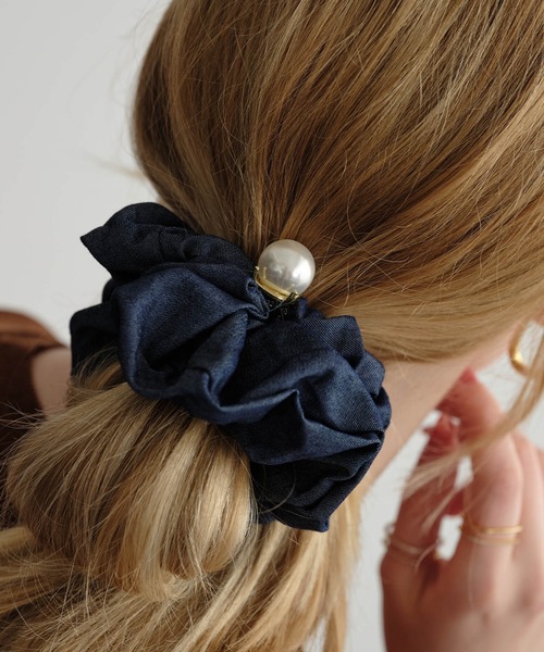 シュシュ パールデニムシュシュ : ZOZOTOWN Yahoo!店 - 通販 - Yahoo