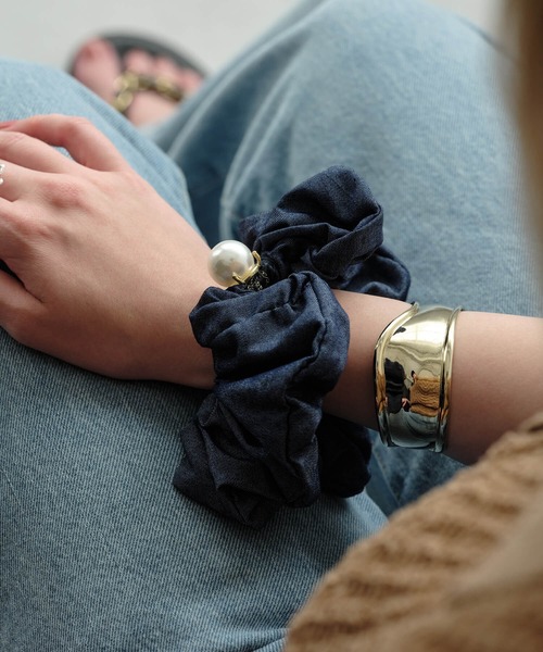 シュシュ パールデニムシュシュ : ZOZOTOWN Yahoo!店 - 通販 - Yahoo