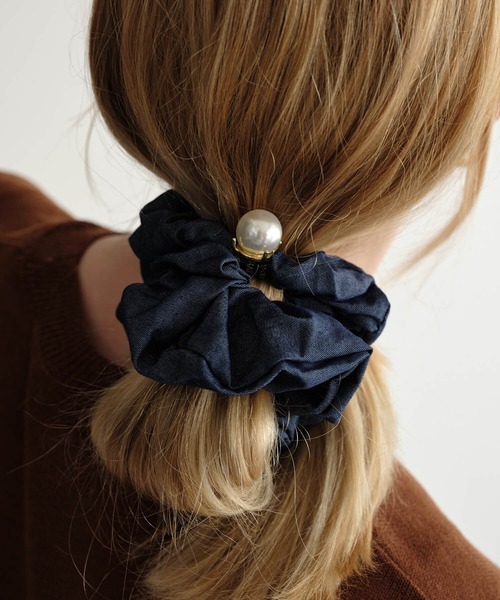 シュシュ パールデニムシュシュ : ZOZOTOWN Yahoo!店 - 通販 - Yahoo