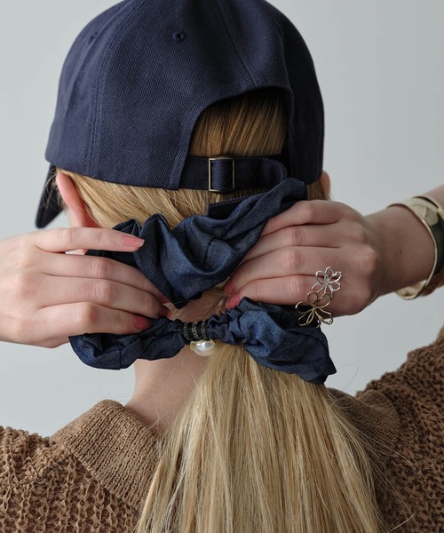 シュシュ パールデニムシュシュ : ZOZOTOWN Yahoo!店 - 通販 - Yahoo