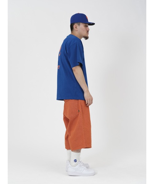 【KEBOZ】KEBOZ × MLB NEWYORK YANKEES ROUND HEM S/S TEE KEBOZ tシャツ × MLB NEW YORK METS LOGO S/S TEE メンズ