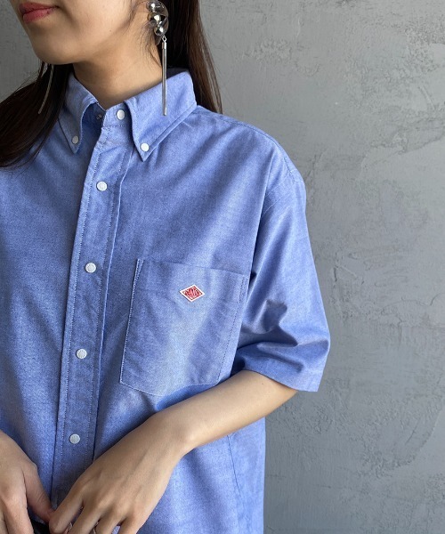 DANTON  白42サイズ 美品 Danton 「DANTON」 長袖シャツ 42 ホワイト メンズ : ZOZOTOWN