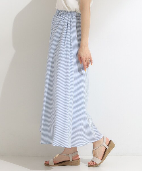 SHOO・LA・RUE（シューラルー） スカート ふんわり軽やか ストライプ