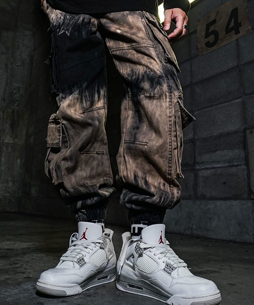 断捨離シャリ　限界値下げ！早い者勝ち　ドルガバ　カーゴパンツ joker パンツ Erosion Pants カーゴパンツ メンズ : ZOZOTOWN