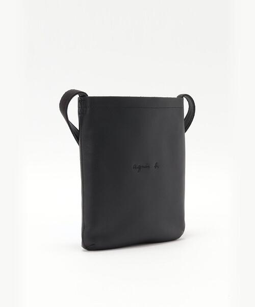 agnis b. ショルダーバッグ ブラック agnes b. - agnis b. ショルダーバッグ の通販 by KIA's shop