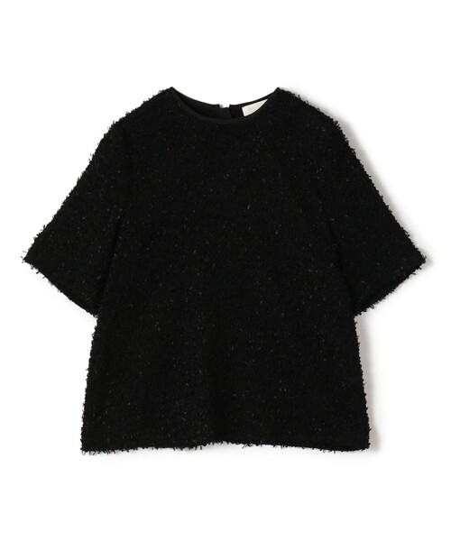 美品★Ballsey ファンシーヤーンツイード ショートTブラウス Ballsey（ボールジィ） ブラウス シャツ ファンシーヤーンツイード