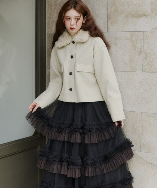 Olu.（オルドット） スカート ボリュームティアードスカート