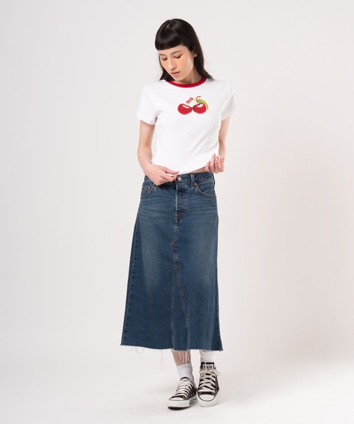 Levi'sRED デニムスカート Levi's デニムスカート Levi's/リーバイス Aラインデニム