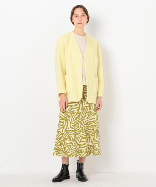 新品未使用 Ballsey♡フレアスカート Ballsey 「BALLSEY」 フレアスカート 34 グリーン レディース