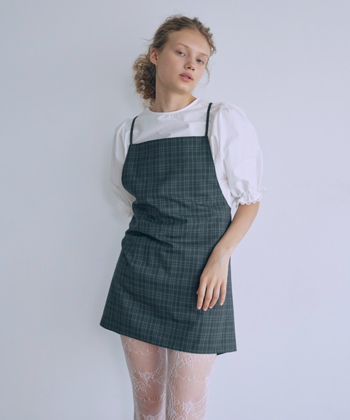 ブラウス シャツ Lace Trim Volume Tops レディースの画像