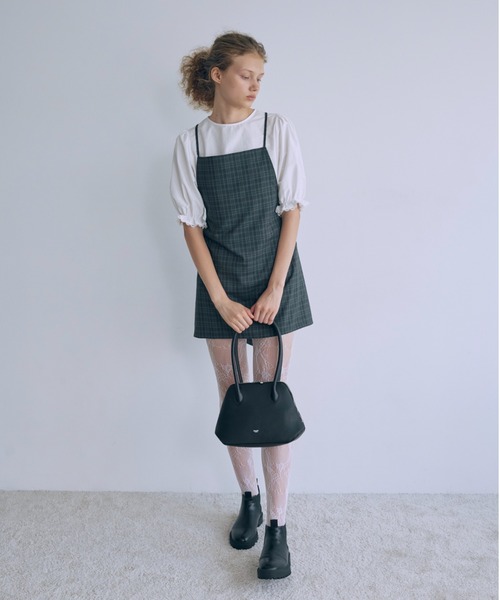 ブラウス シャツ Lace Trim Volume Tops レディースの画像