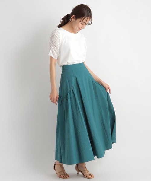 「Andemiu」 半袖カットソー FREE ブラック レディース_画像7