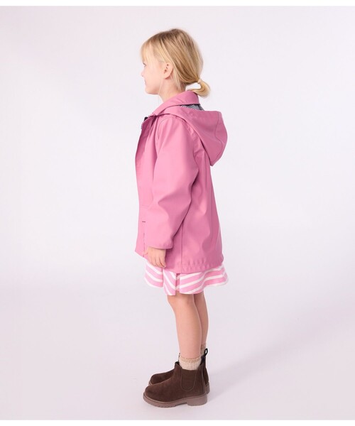 新品同様　PETIT BATEAU プチバトー　ヨットパーカー　ピンク140 プチバトー PETIT BATEAU ヨットパーカ （アイボリー） -ファッション