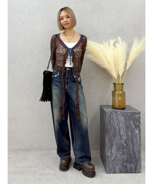 EVRIS（エヴリス） ブーツ バックルエンジニアブーツ レディース