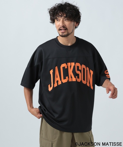 「JACKSON MATISSE」 半袖Tシャツ MEDIUM ブラウン メンズ_画像5