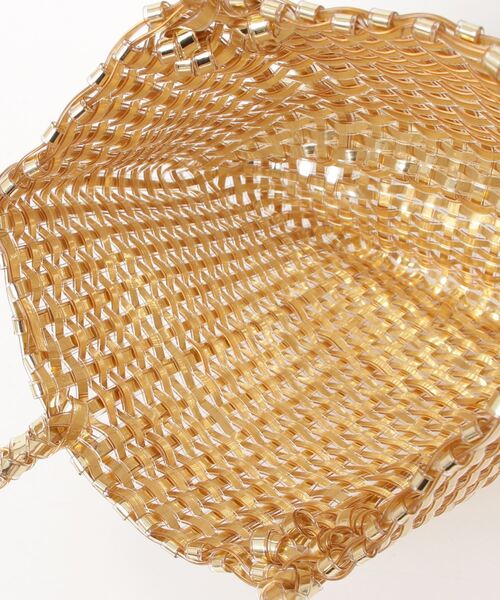 「lus.」 かごバッグ FREE シルバー レディース_画像4