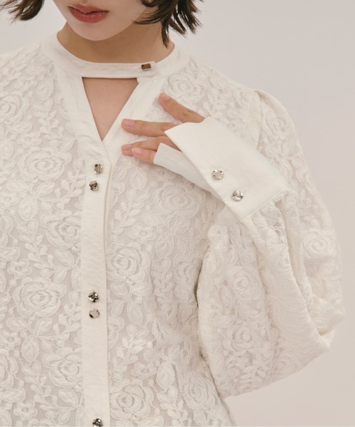 loin nuit ブラウス シャツ volume sleeve blouse / ボリューム 