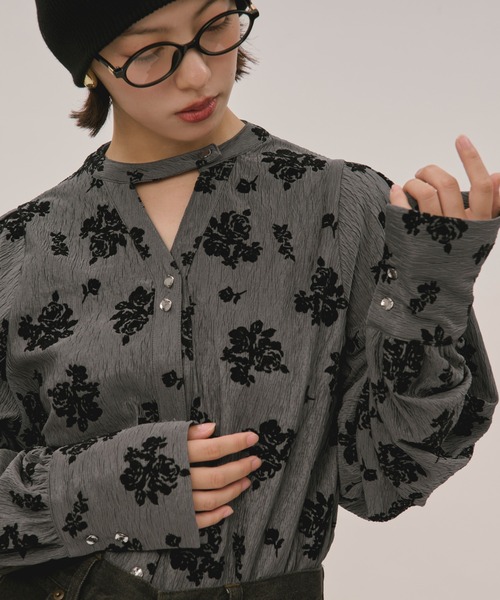 loin nuit ブラウス シャツ volume sleeve blouse / ボリューム 