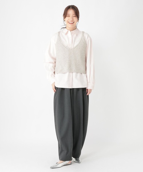 【リーさん専用】descendant ジップアップベスト サイズ3 リーさん専用】descendant ジップアップベスト サイズ3