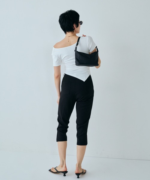 VION スラックス パンツ Capri pants / カプリパンツ レディース
