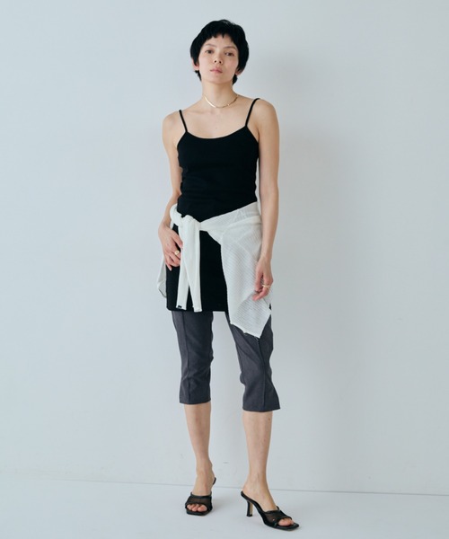 VION スラックス パンツ Capri pants / カプリパンツ レディース