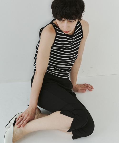 VION スラックス パンツ Capri pants / カプリパンツ レディース