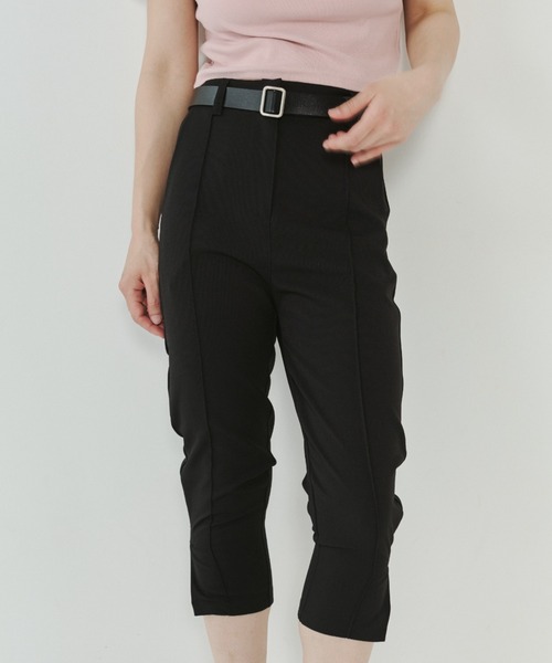 VION スラックス パンツ Capri pants / カプリパンツ レディース