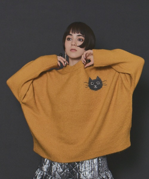 manana suerte（マニャーナスエルテ） ニット セーター CATボーダー