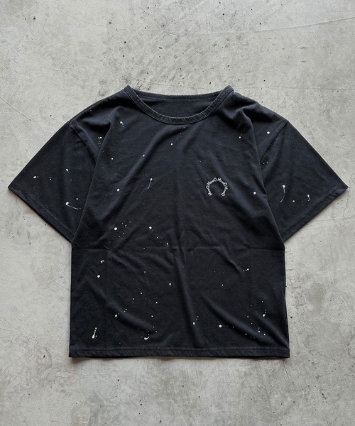 「MandO(Auntie Rosa)」 半袖Tシャツ LARGE カーキ メンズ_画像3