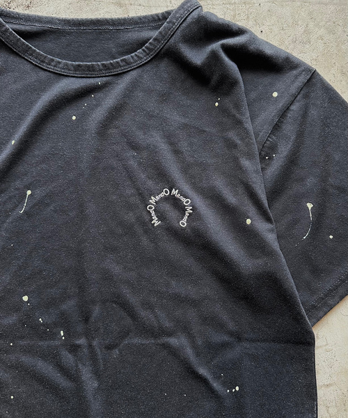 「MandO(Auntie Rosa)」 半袖Tシャツ LARGE カーキ メンズ_画像4