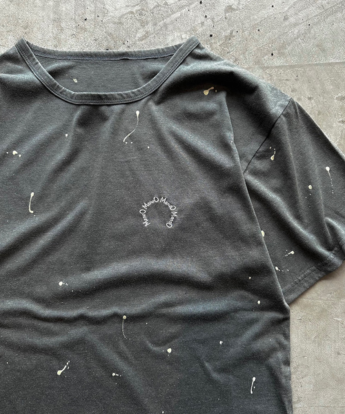 「MandO(Auntie Rosa)」 半袖Tシャツ LARGE カーキ メンズ_画像7