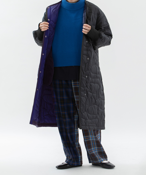 nop de nod（ノップドゥノッド） コート アウター ノーカラースワン