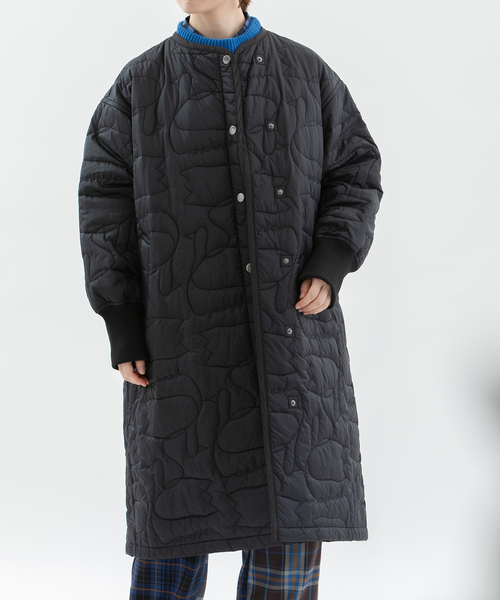 nop de nod（ノップドゥノッド） コート アウター ノーカラースワン