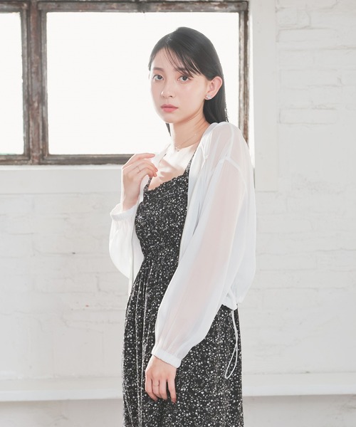 「Honeys」 「C・O・L・Z・A」ブルゾン 3L ブラック レディース_画像5