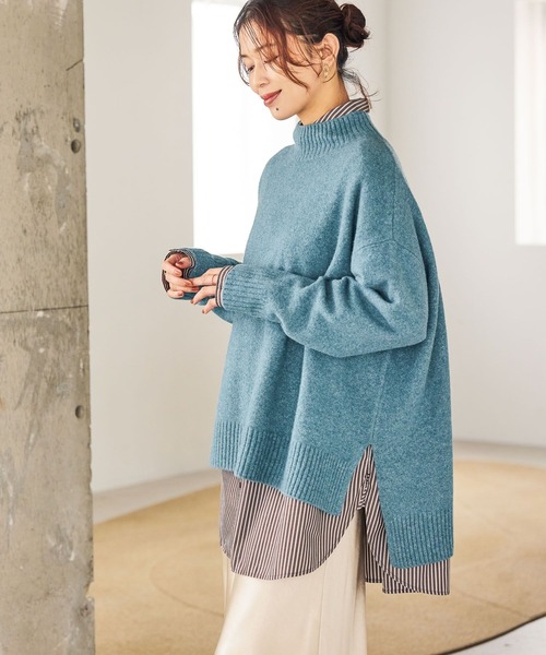 studio CLIP（スタディオクリップ） ニット セーター 7ゲージウール