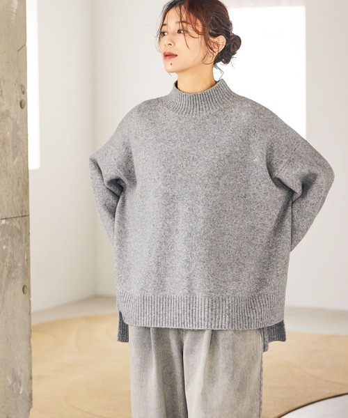 studio CLIP（スタディオクリップ） ニット セーター 7ゲージウール