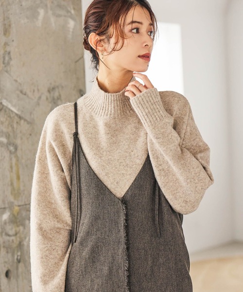 studio CLIP（スタディオクリップ） ニット セーター 7ゲージウール