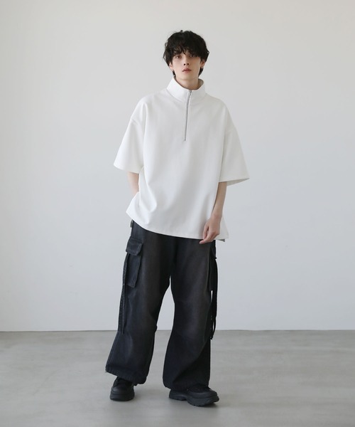 「LILL」 半袖Tシャツ X-LARGE グレー メンズ_画像6