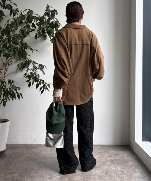 DouDou（ドゥドゥ） パンツ 「WEB限定」起毛レースイージーパンツ