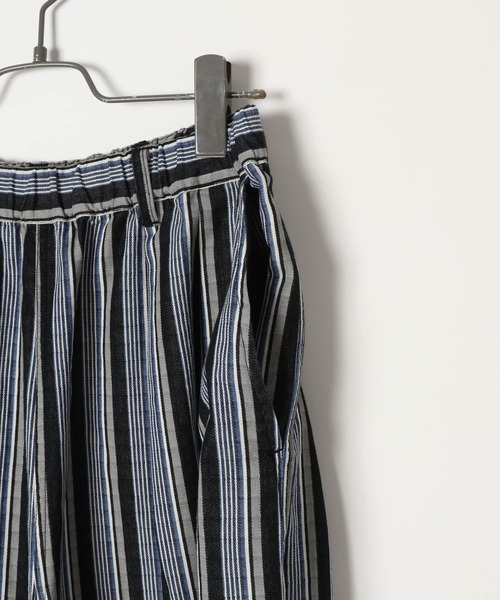 niko and…（ニコアンド） ペインターパンツ LARGE パープル レディース