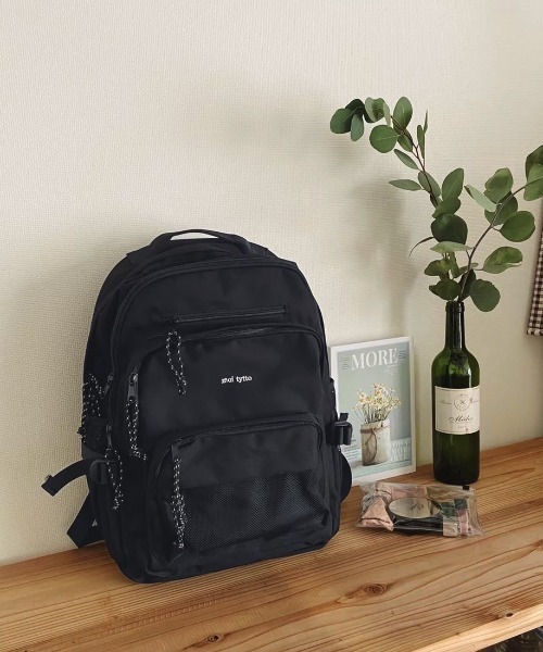 moi tytto BACKPACK リュック ブラック バックパック 大容量 moi tytto（モイテュット） リュック FREE ブラック レディース